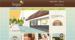 Desktop Screenshot of bravosalon.com